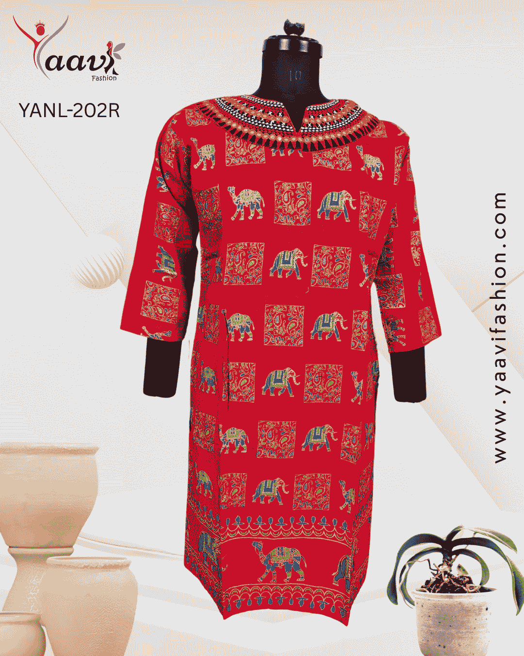 Kurti Top YANL-202R