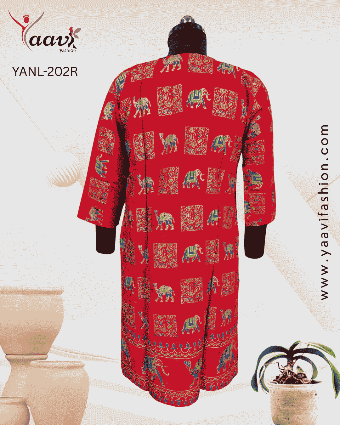 Kurti Top YANL-202R - Image 3