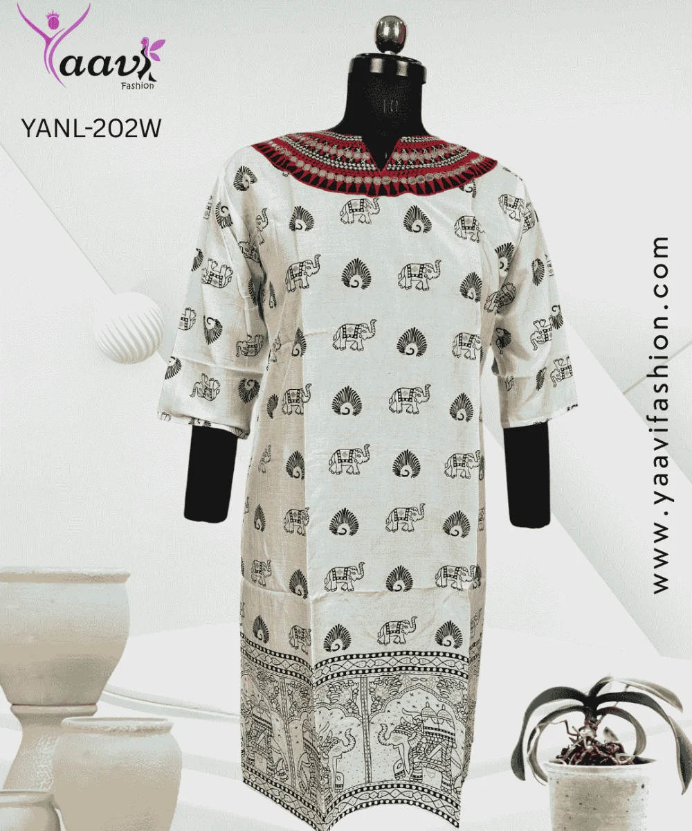 Kurti Top YANL-202W