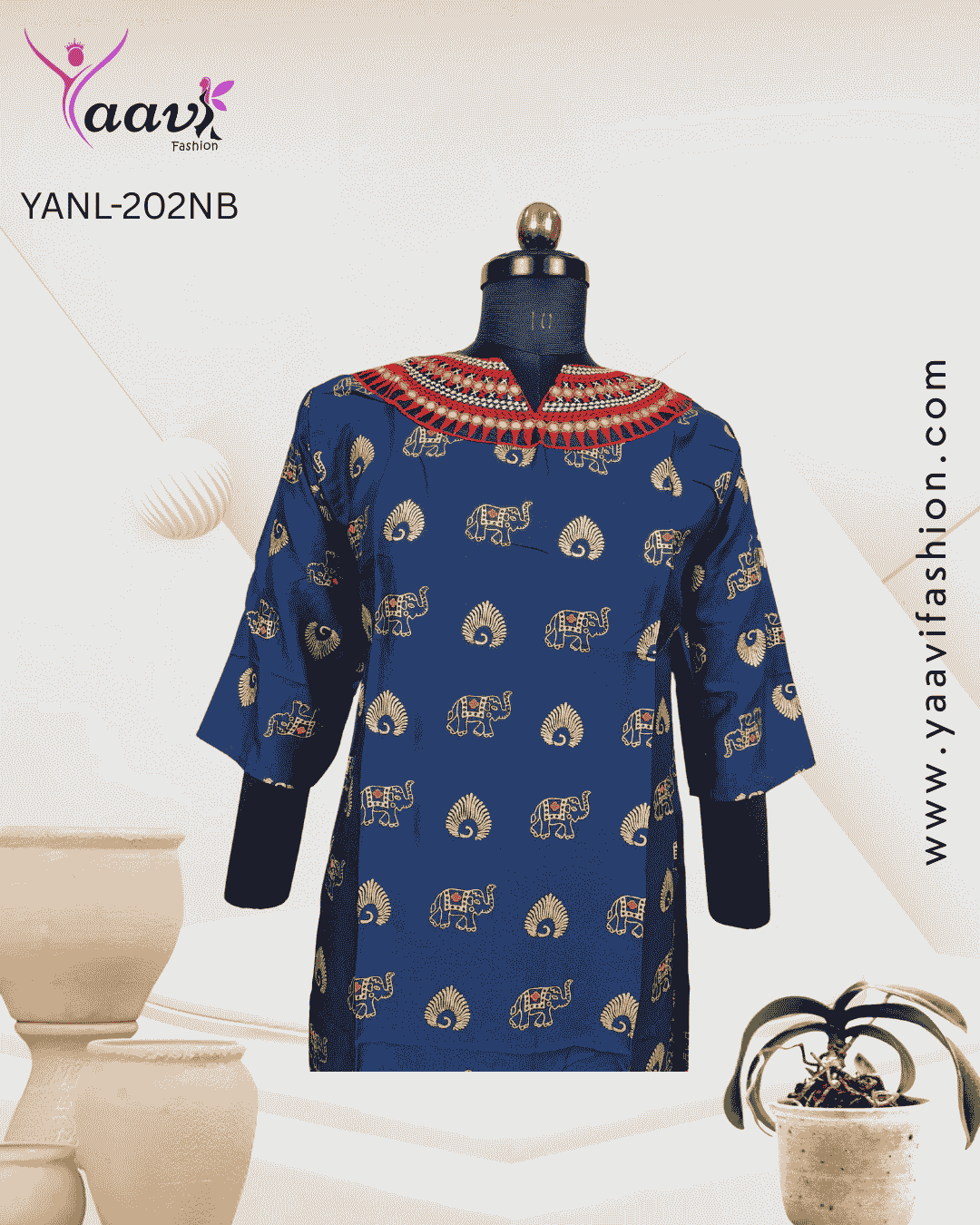 Kurti Top YANL-202NB - Image 3