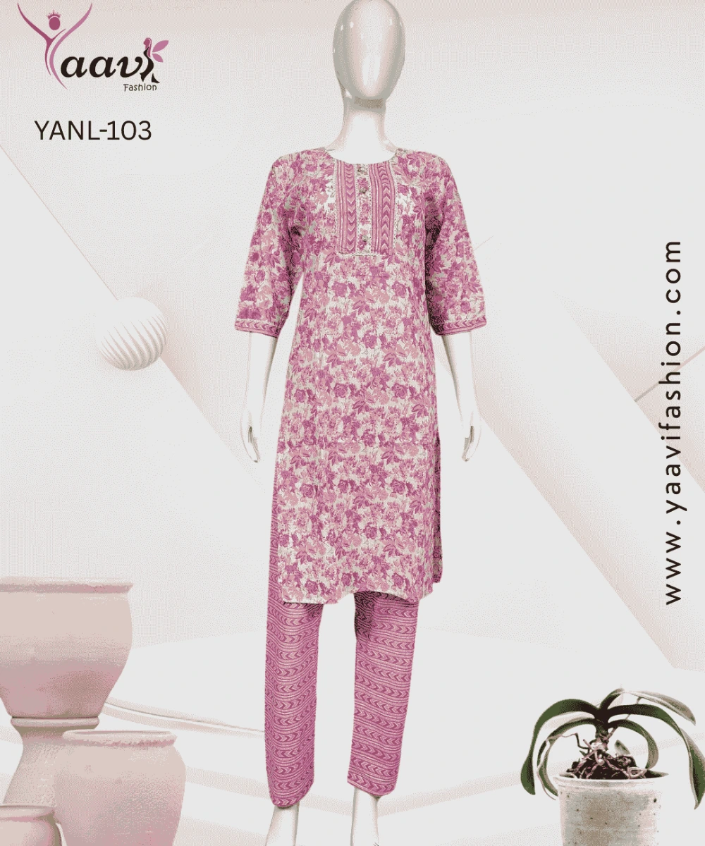 Kurti and Pant YANL-103
