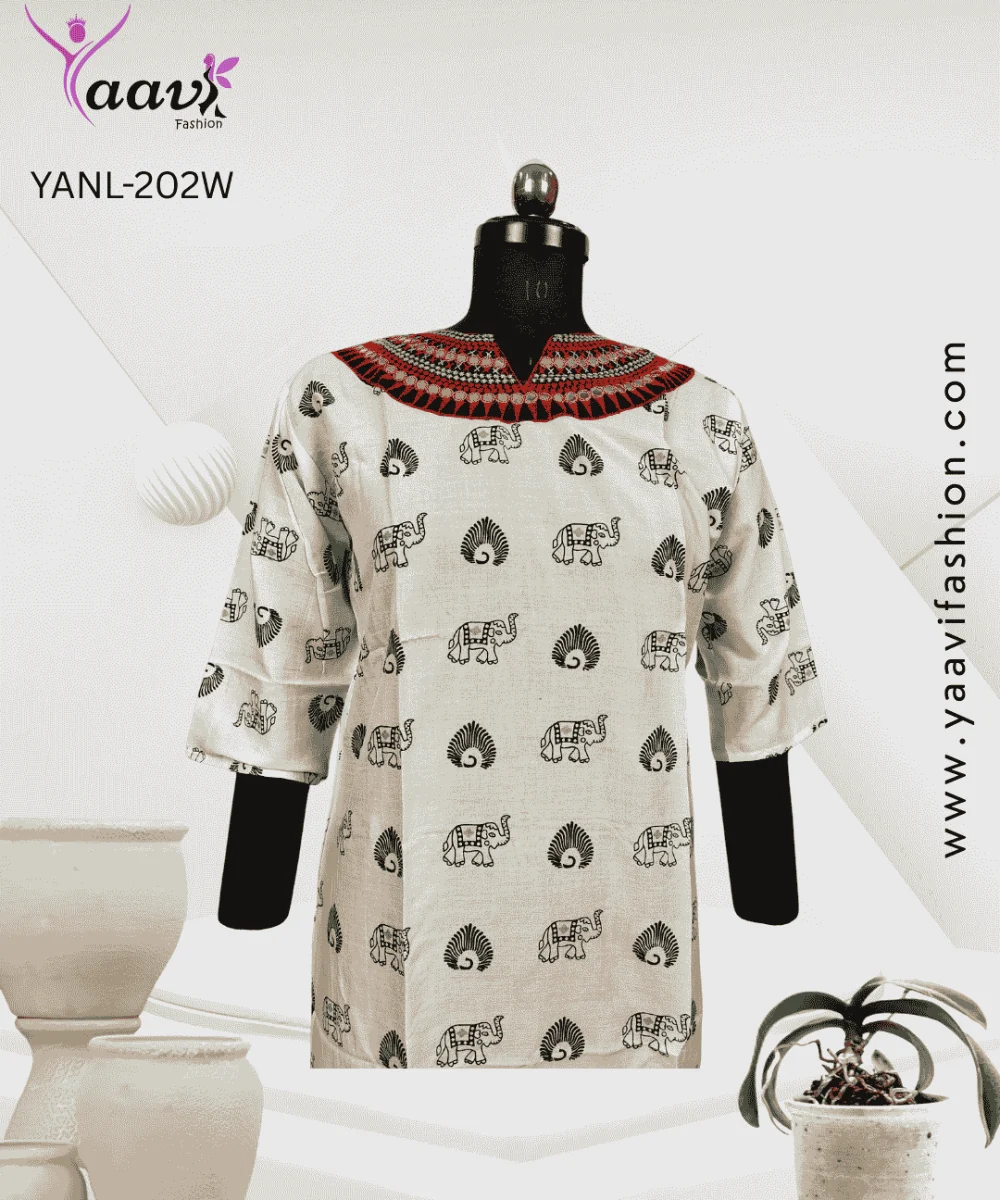 Kurti Top YANL-203W - Image 2