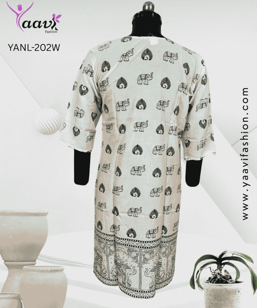 Kurti Top YANL-203W - Image 3
