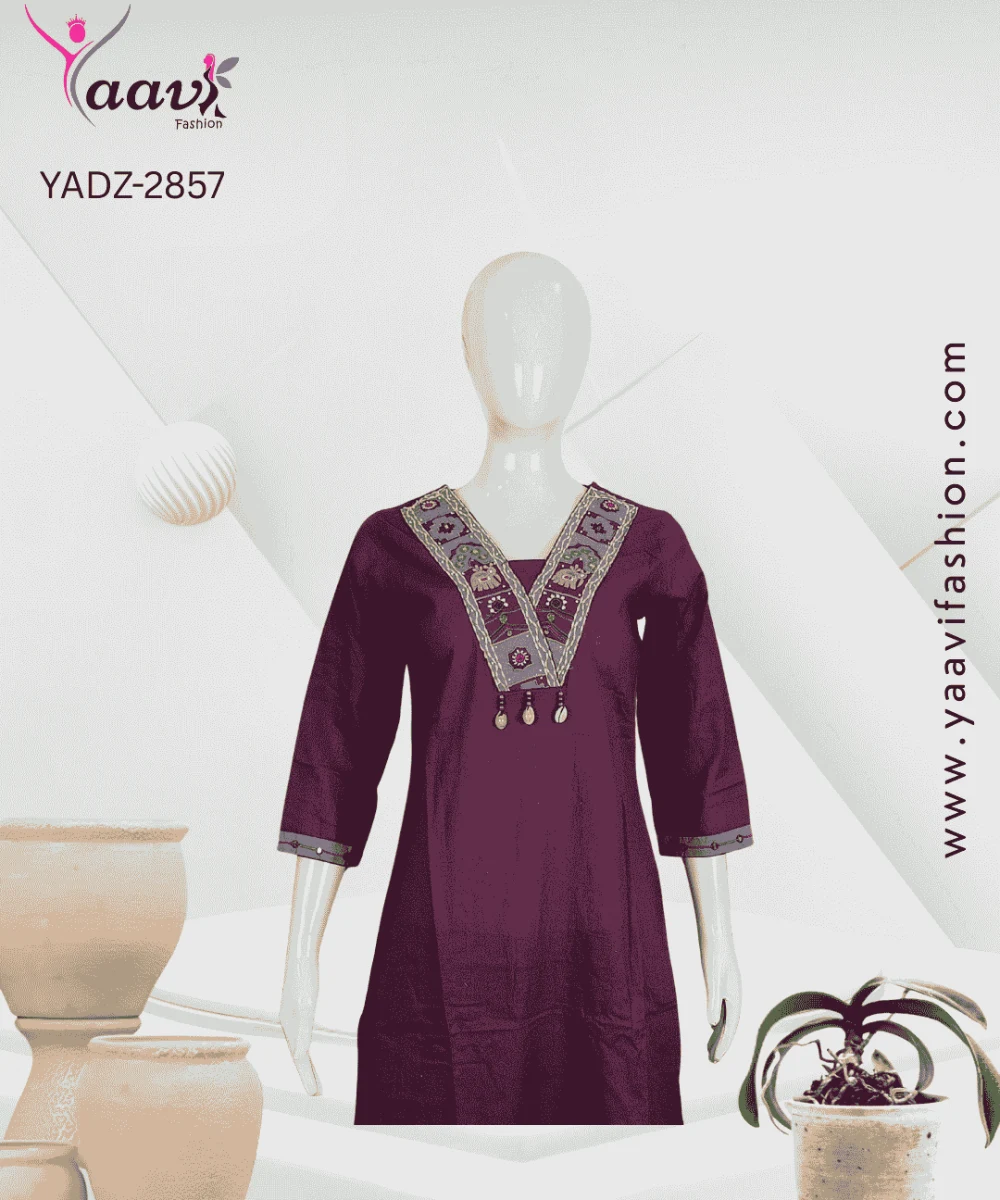 Kurti, Pant and Dupatta-YADZ-2857 - Image 3