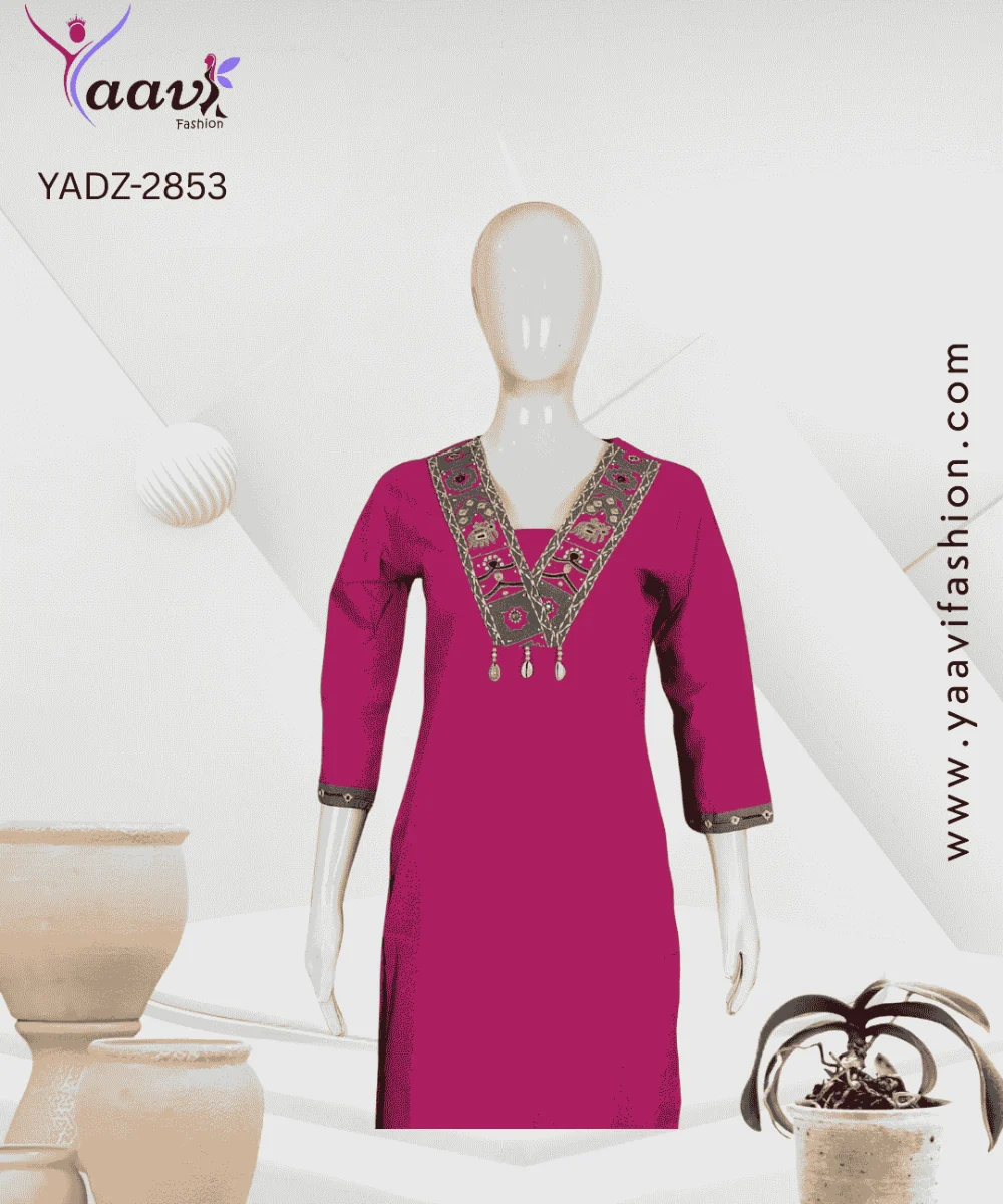 Kurti, Pant and Dupatta-YADZ-2853 - Image 3