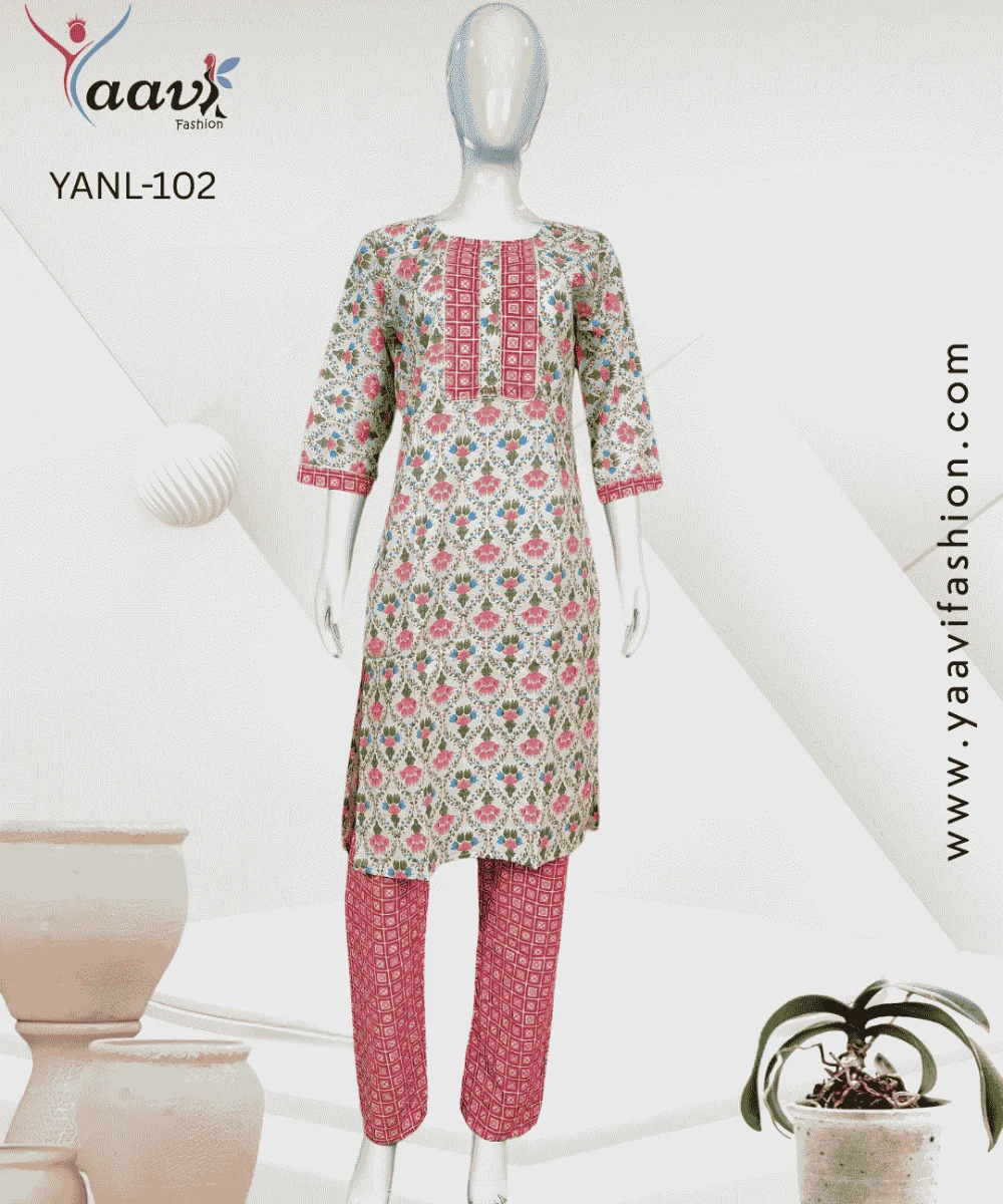 Kurti And Pant YANL-102