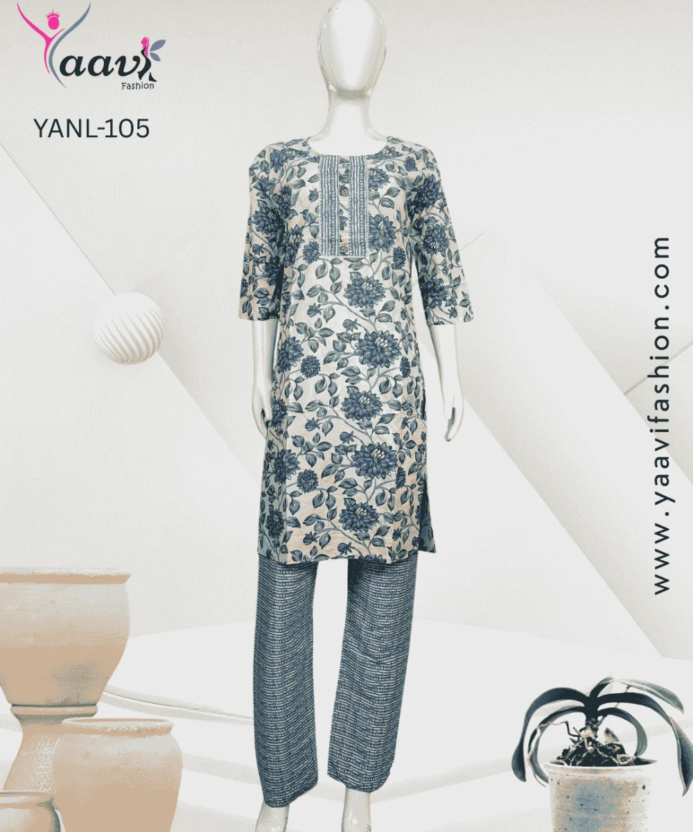 Kurti And Pant YANL-105