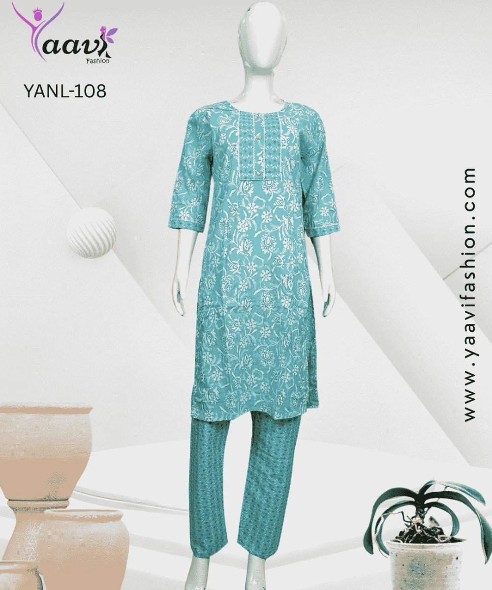 Kurti And Pant YANL-108