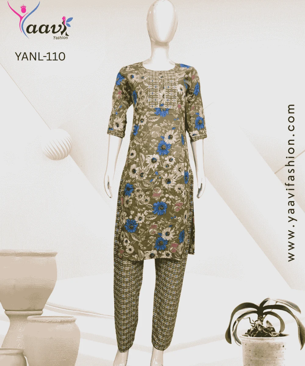 Kurti And Pant YANL-110