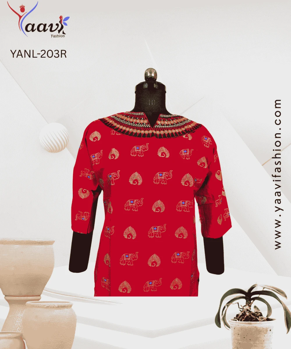Kurti Top YANL-203R - Image 3