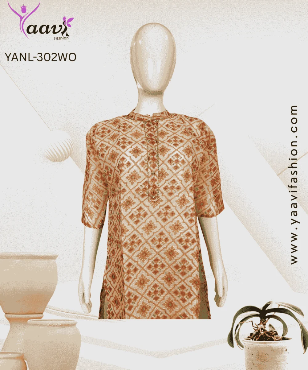 Kurti Top YANL-302WO - Image 3