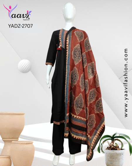 Kurti, Pant And Dupatta-YADZ-2707