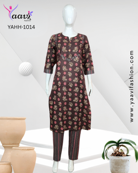 Kurti And Pant-YAHH-1014